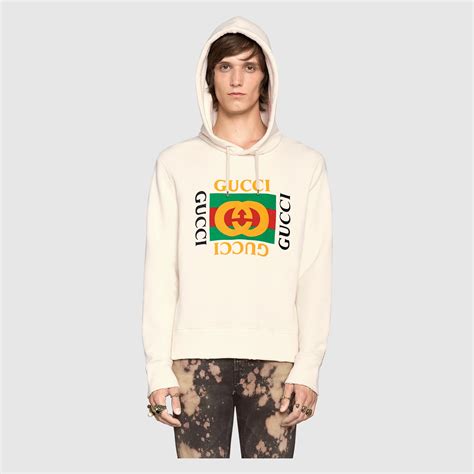 gucci oversize sweatshirt|gucci cropped sweatshirt hoodie.